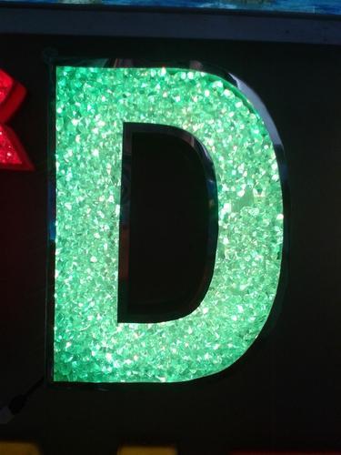 Crystal Letters With Led
